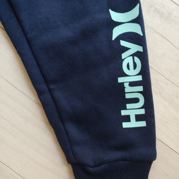 HURLEY NEW boys Hoodie Pull-over & Joggers Sweatpants Shark Design - Picture 7 of 16